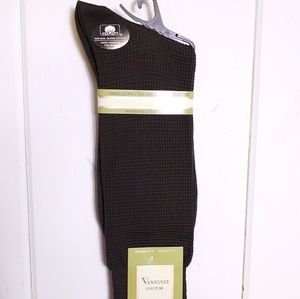 Vannucci Couture Mercerized Cott Blend Dress Socks